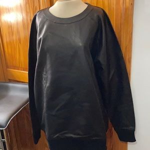 Leather men’s top